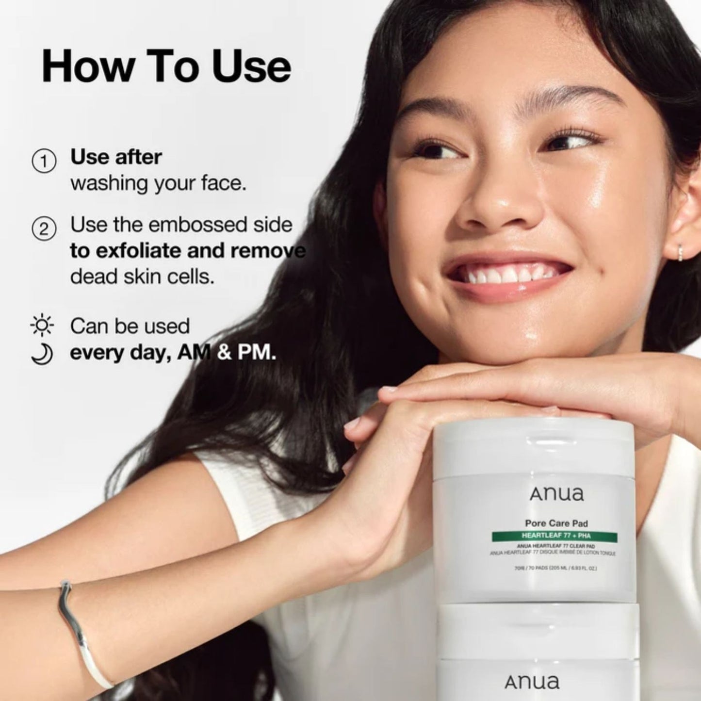 Anua Heartleaf 77 Clearpad 160ml (70Ea)
