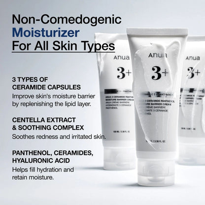 Anua Ceramide Panthenol Moisture Barrier Cream 100ml