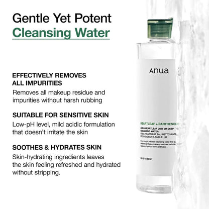 Anua Heartleaf Cleansing Water