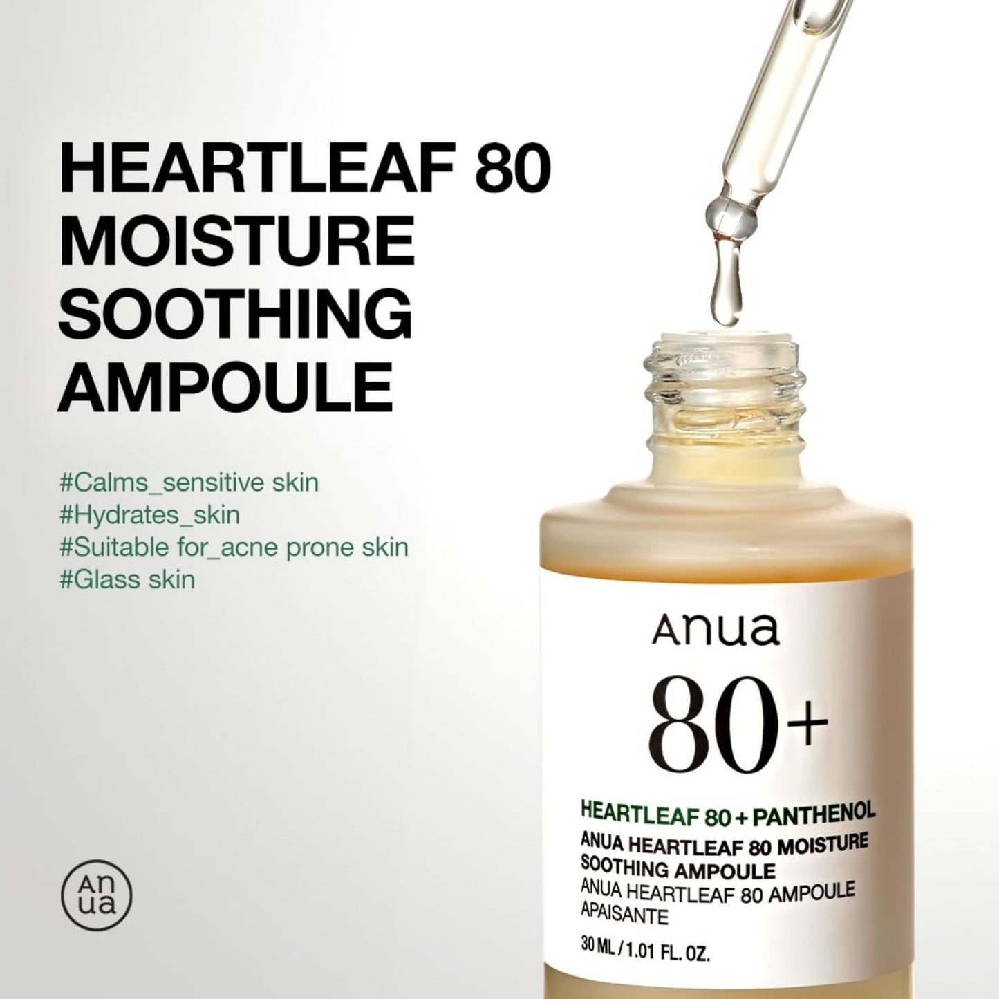 Anua Heartleaf Soothing Ampoule 30ml