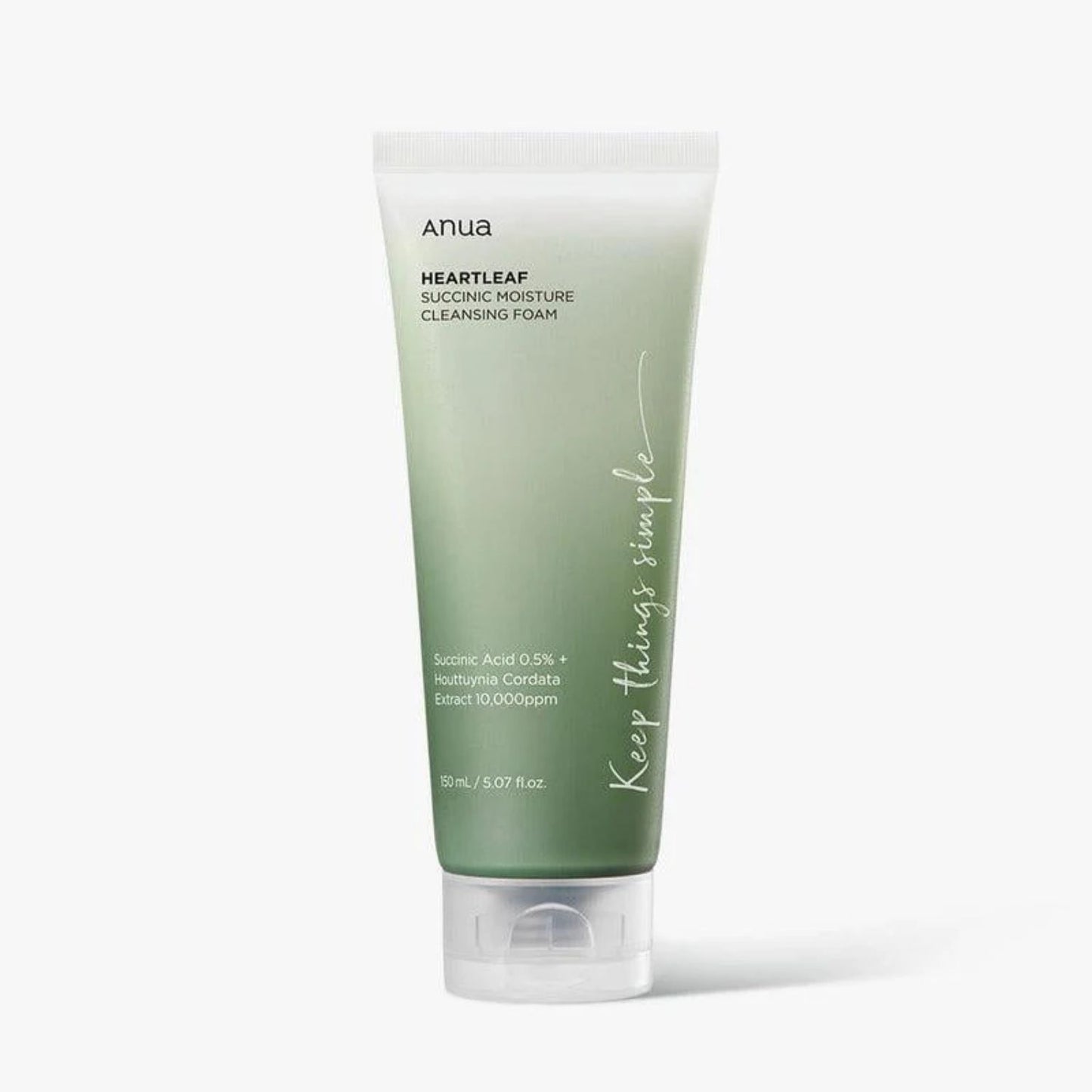 Anua Heartleaf Succinic Cleansing Foam 150ml
