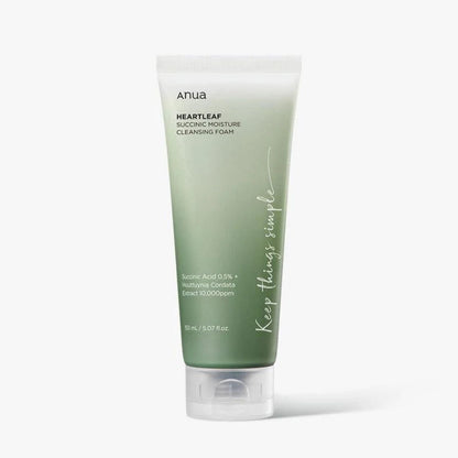 Anua Heartleaf Succinic Cleansing Foam 150ml