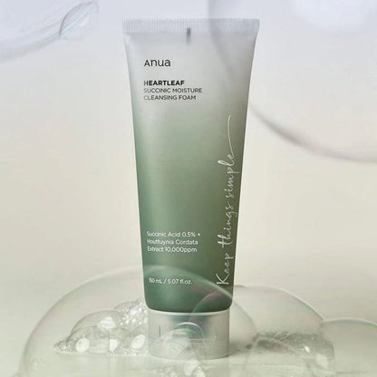 Anua Heartleaf Succinic Cleansing Foam 150ml