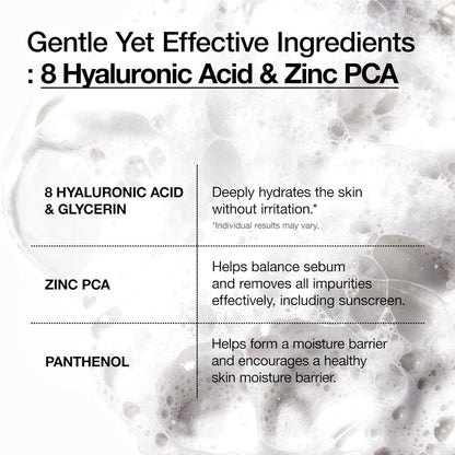 Anua Hyaluronic Hydrating Gentle Foaming Cleanser 150ml