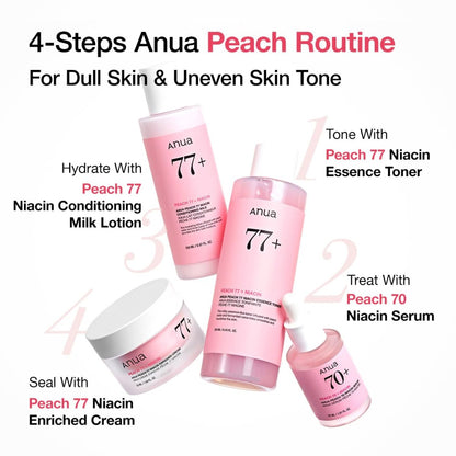 Anua Peach Niacin Essence Toner 250ml
