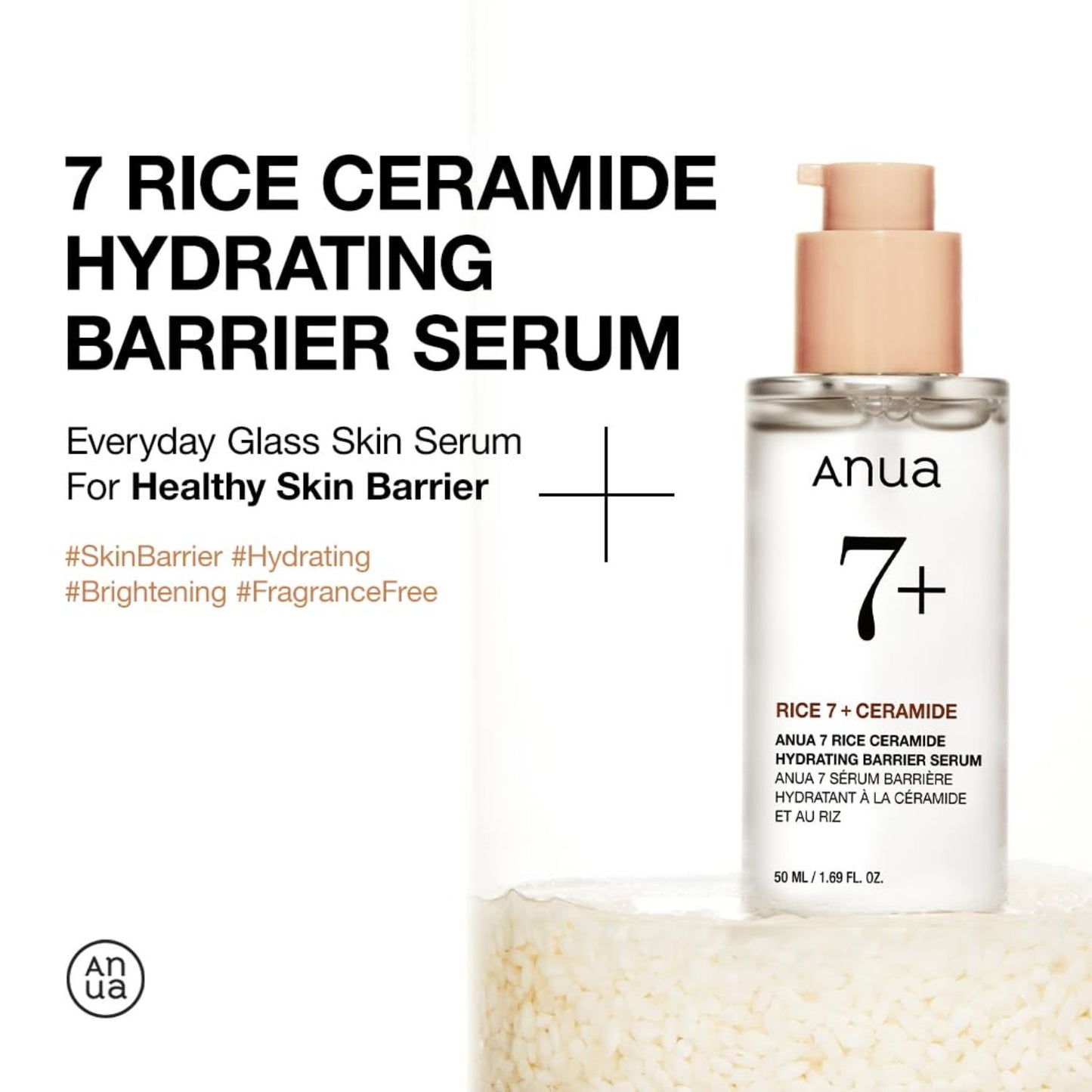 Anua Rice Ceramide Hydrating Barrier Serum 50ml