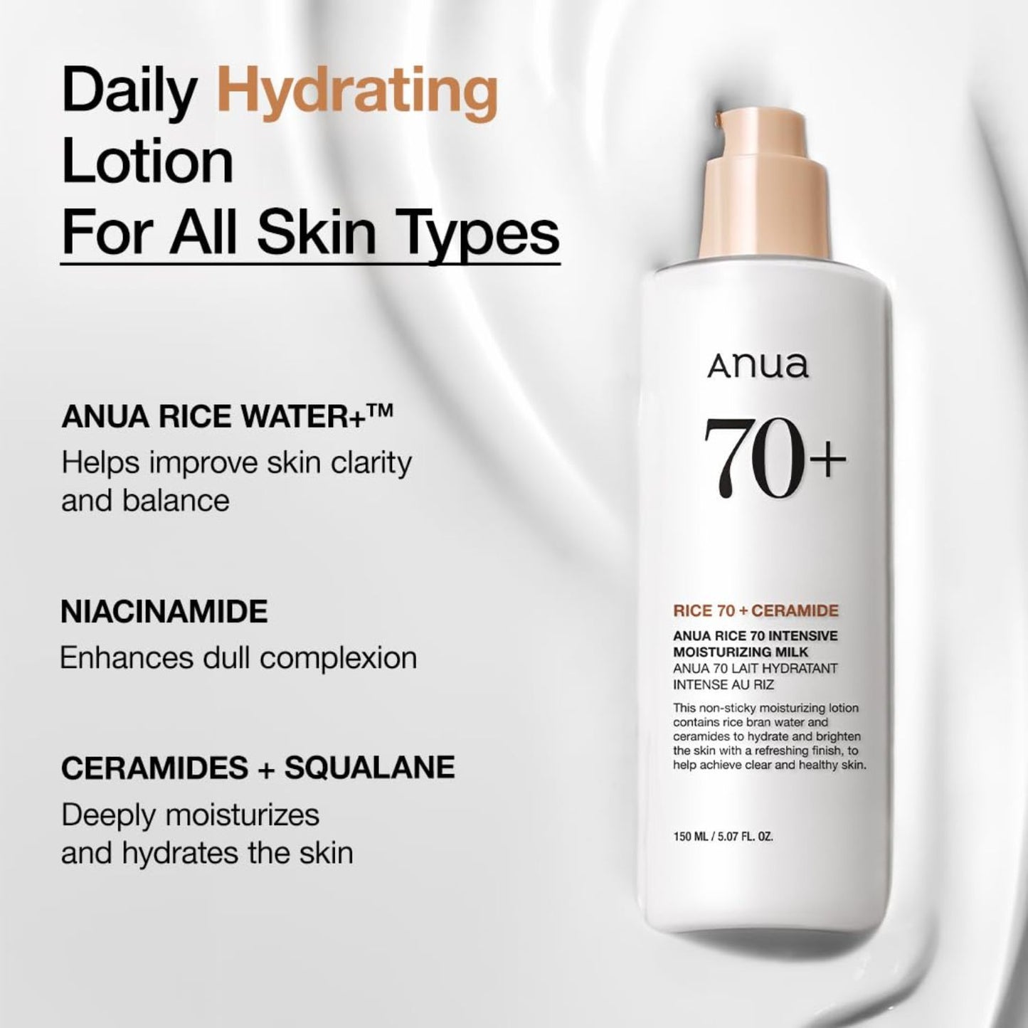 Anua Rice Intensive Moisturizing Milk