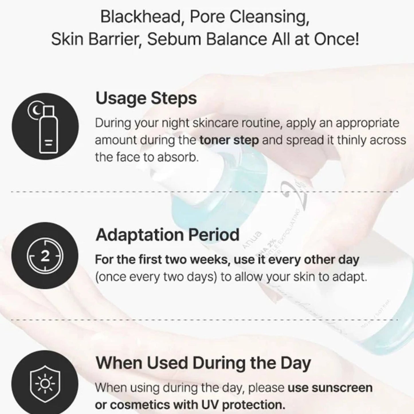 Anua Bha Exfoliating Toner 150ml