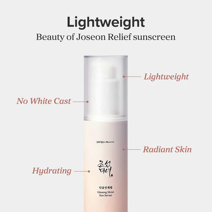 Beauty of Joseon Ginseng Moist Sun Serum SPF50+ PA++++ 50ml